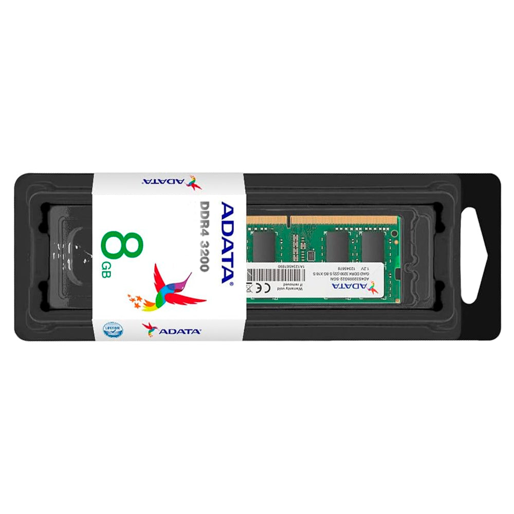 Memoria Ram Notebook 8GB 3200MHz 1.2V DDR4 Adata -  AD4S32008G22